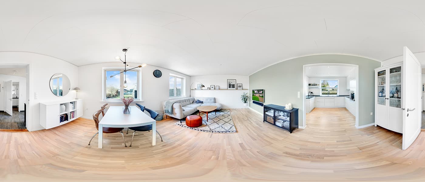 Professionally prepared and edited real estate interior